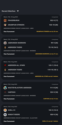 Management Club Matches Image